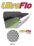 Ultra-Flo Gutter Guards | 5" Gutters | Micromesh | Black | 100 Feet (25 pcs x 4' ea.)
