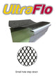 Ultra-Flo Gutter Guards | 5" Gutters | Small Hole Step-Down | Black | Sold in 4 Foot Sections
