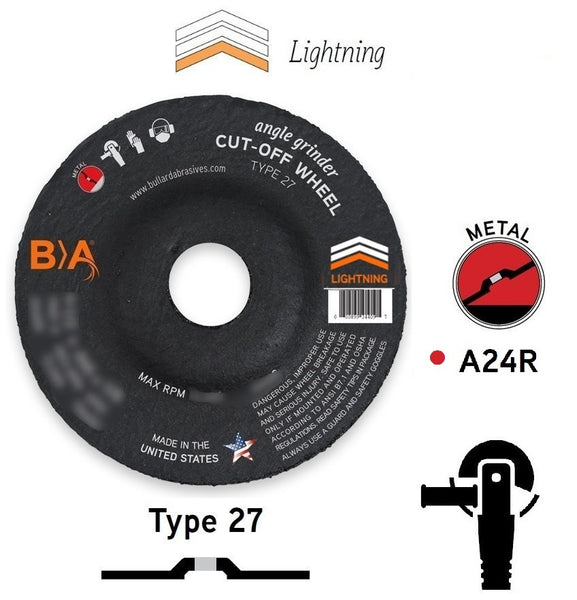 Bullard 28727 7 x 3/32" T27 Cutoff Wheels