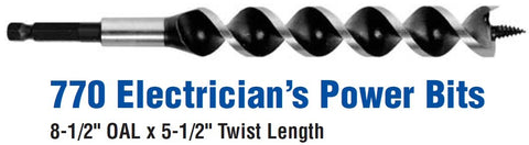 1-1/4" x 7/16" Shank |Mag-Bit 770.2016| Electrician’s Power Bits | 2 Piece