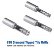 6mm - 0.23622" - 1/4" |Mag-Bit 818.0832| Diamond Tipped Tile Drills | 3 Piece