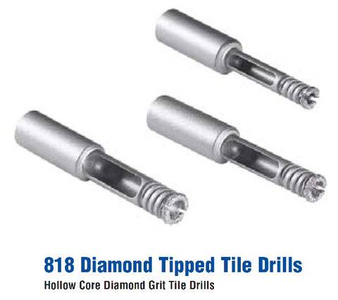 10mm - 0.3937" - 3/8" |Mag-Bit 818.1232| Diamond Tipped Tile Drills | 2 Piece