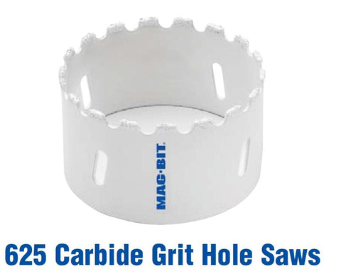 1-1/8" | Mag-Bit 625.1816| Carbide Grit Hole Saws | 4 Piece