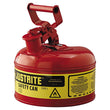 Justrite 7110100 Type I Steel Safety Can