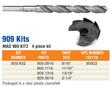 Mag-Bit 909 Kit 2 | 9/16", 11/16" & 13/16" Shark & 2-1/4" Countershark| 4 Pieces
