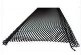 Ultra-Flo Gutter Guards | 6" Gutters | Micromesh | Black | Sold in 4 Foot Sections