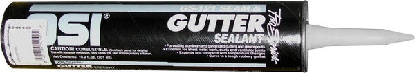 OSI 121 Gutter Sealer |10.2 oz Cart | White | Case Qty 12