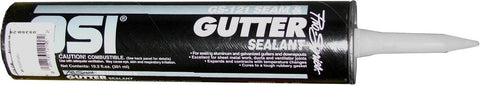 OSI 121 Gutter Sealer |10.2 oz Cart | White | Case Qty 12