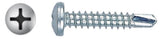 #6 X 3/8" Phillips Pan Head | Self-Drilling Screw | Zinc plated | DP2 | Bulk Box 15000