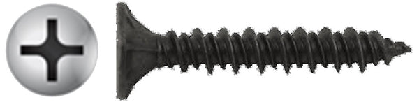  #8 X 2-1/4" Phillips Wafer Cement Board Screw Sharp Point