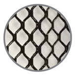 Ultra-Flo Gutter Guards | 6" Gutters | Small Hole | Black | 100 Feet (25 pcs x 4' ea.)